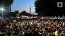 Peringatan HUT ke-498 menjadi momentum kolaborasi dan aktivasi seluruh warga kota untuk bersama-sama mewujudkan Jakarta 500 tahun sebagai kota yang inklusif, berdaya saing, dan berkelas dunia. (Liputan6.com/Angga Yuniar)