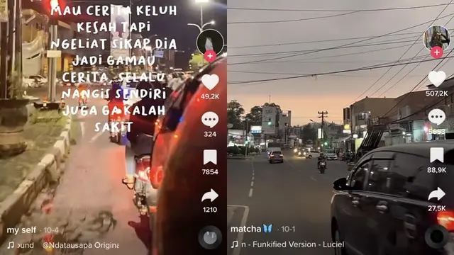 Tangkapan layar akun Tiktok @b6bygirl11256 dan @saadvibeess__
