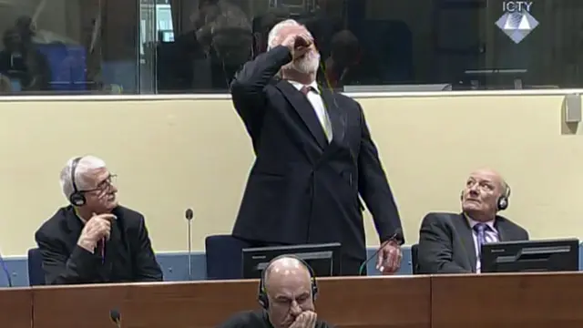 Mantan Jenderal perang Kroasia Bosnia, Slobodan Praljak