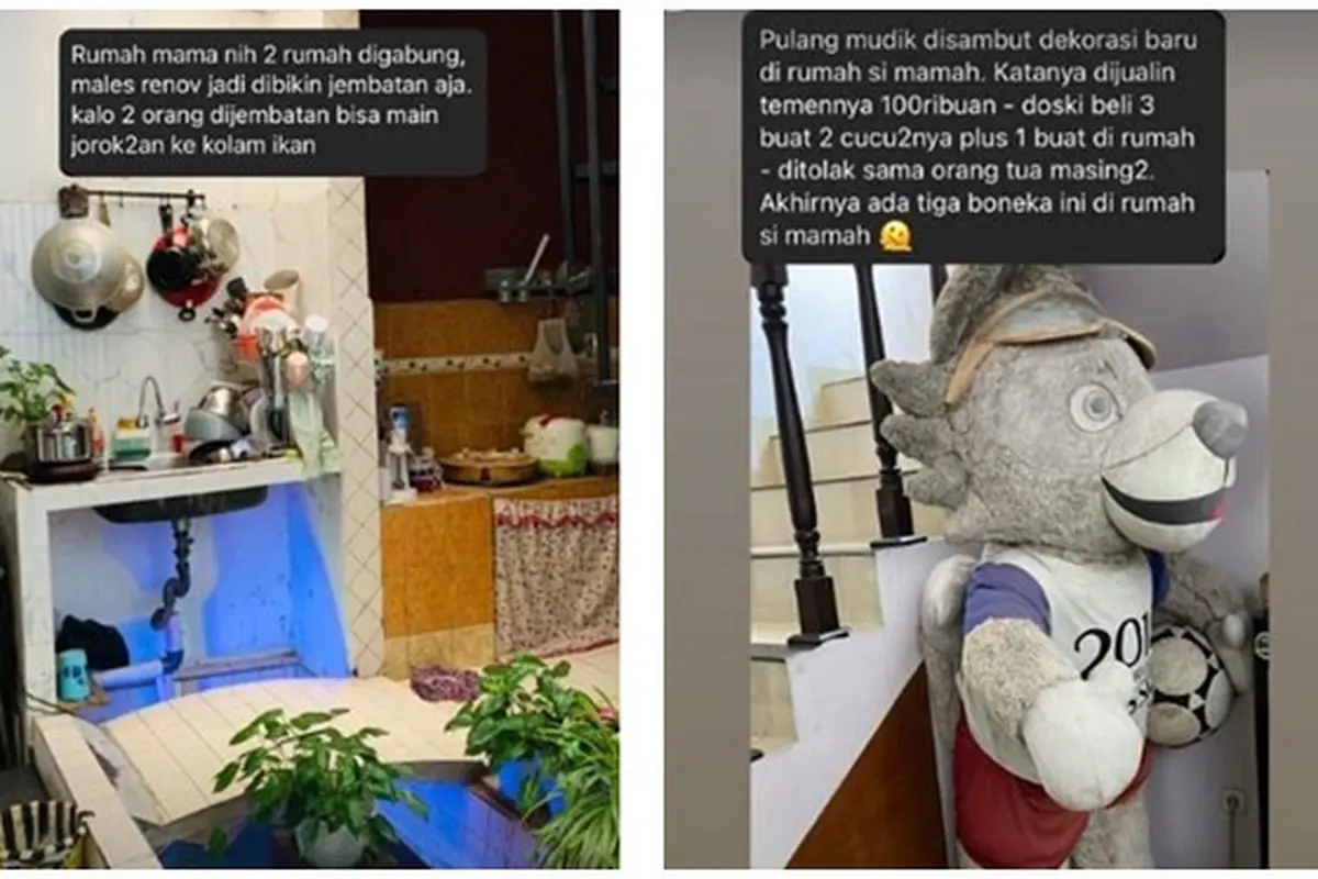 10 Potret Desain Interior Rumah Ini Unik Banget, Bikin Netizen Heran