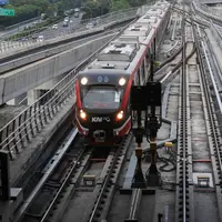 LRT Jabodebek Angkut 78 Ribu Penumpang  di HUT Ke-80 Kemerdekaan RI