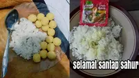 6 Kreasi Menu Sahur Jelang Lebaran Ala Netizen Ini Bikin Geleng Kepala