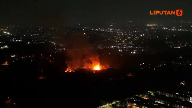 Infografis Kebakaran dan Ledakan Gudang Peluru Bekasi - News Liputan6.com