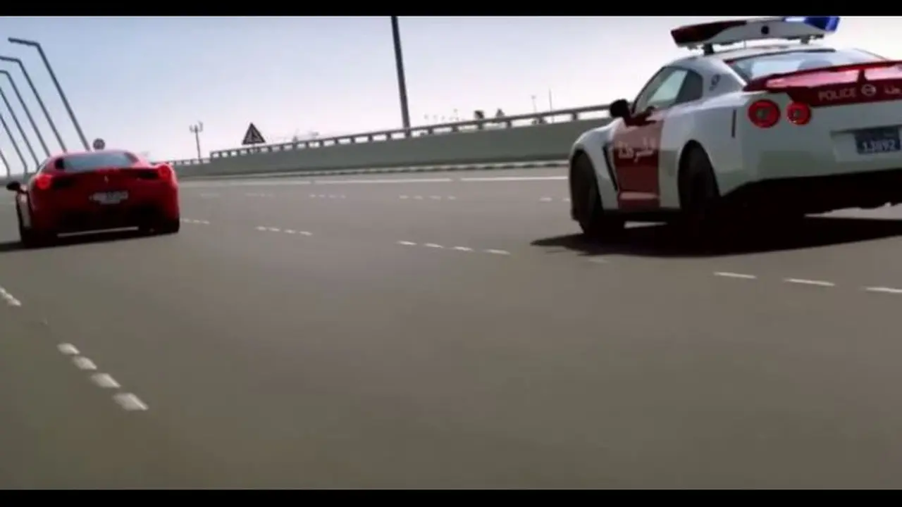Aksi Kejar Penjahat Polisi Abu Dhabi Seperti Film Action