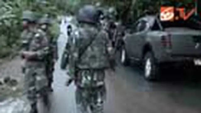 TNI-Polri Jaga Ketat Lokasi Bentrokan