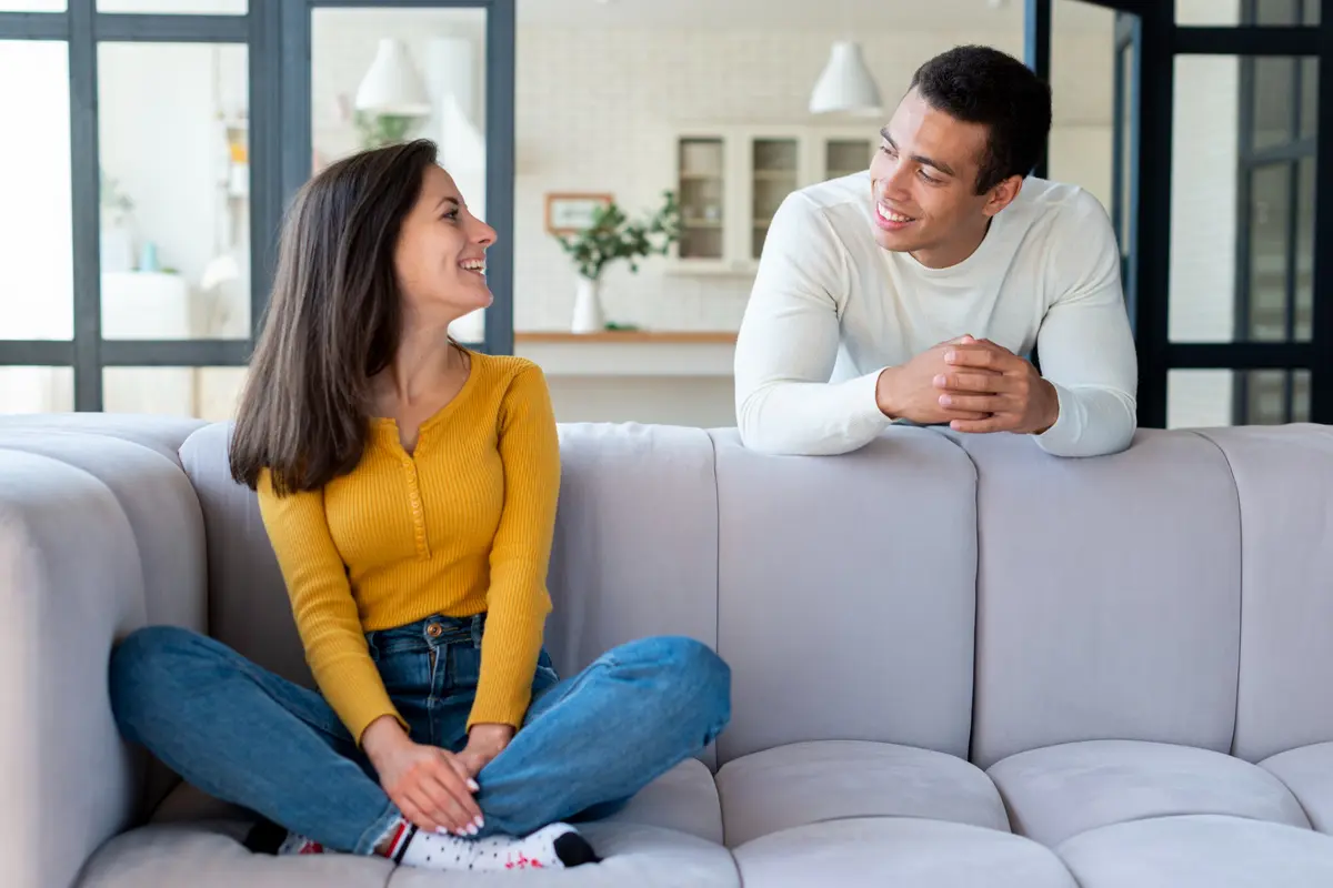 Couple Talking