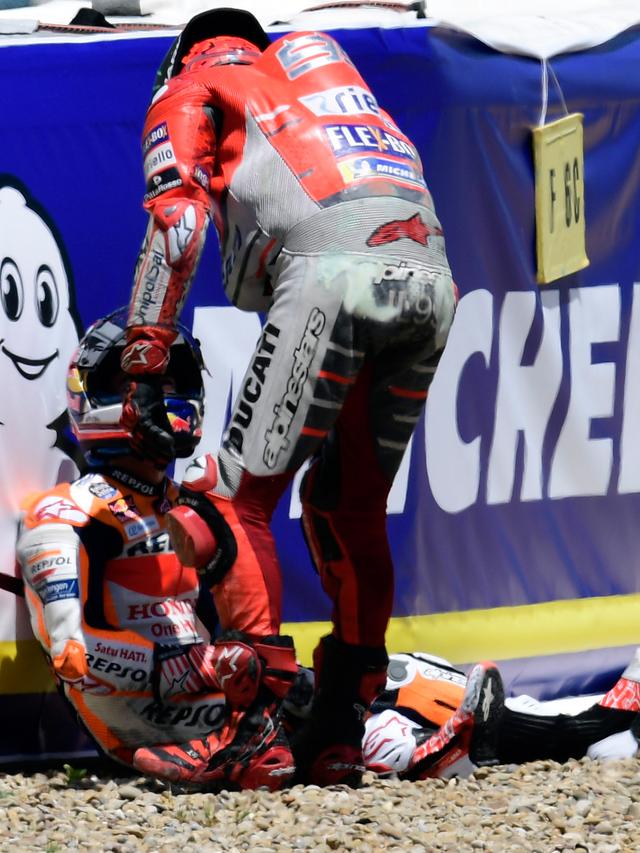 Insiden MotoGP Jerez Pedrosa Remehkan Kecepatan Dua Pebalap Ducati