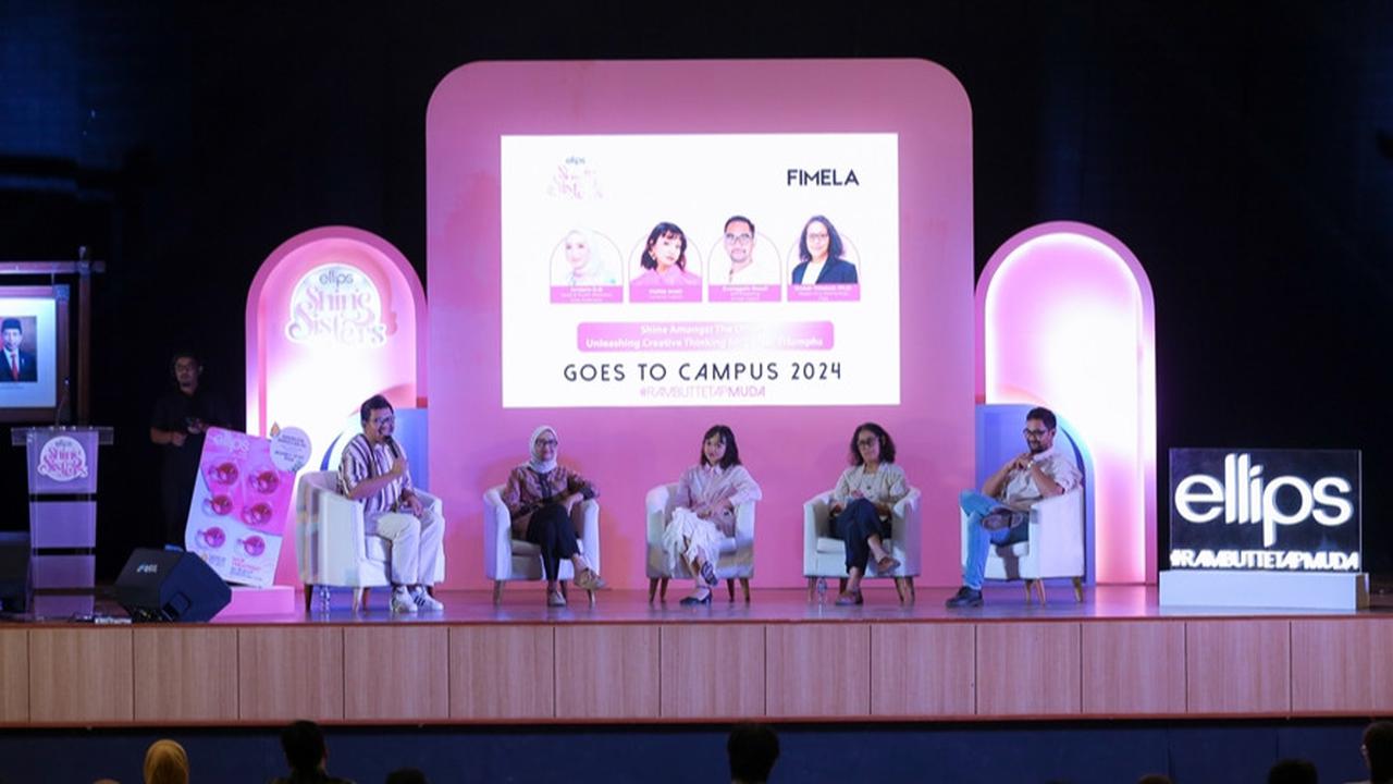 Ellips Shine Sister Hadir di Universitas Indonesia, Ajak Perempuan Tampil Percaya Diri dengan #RambutTetapMuda