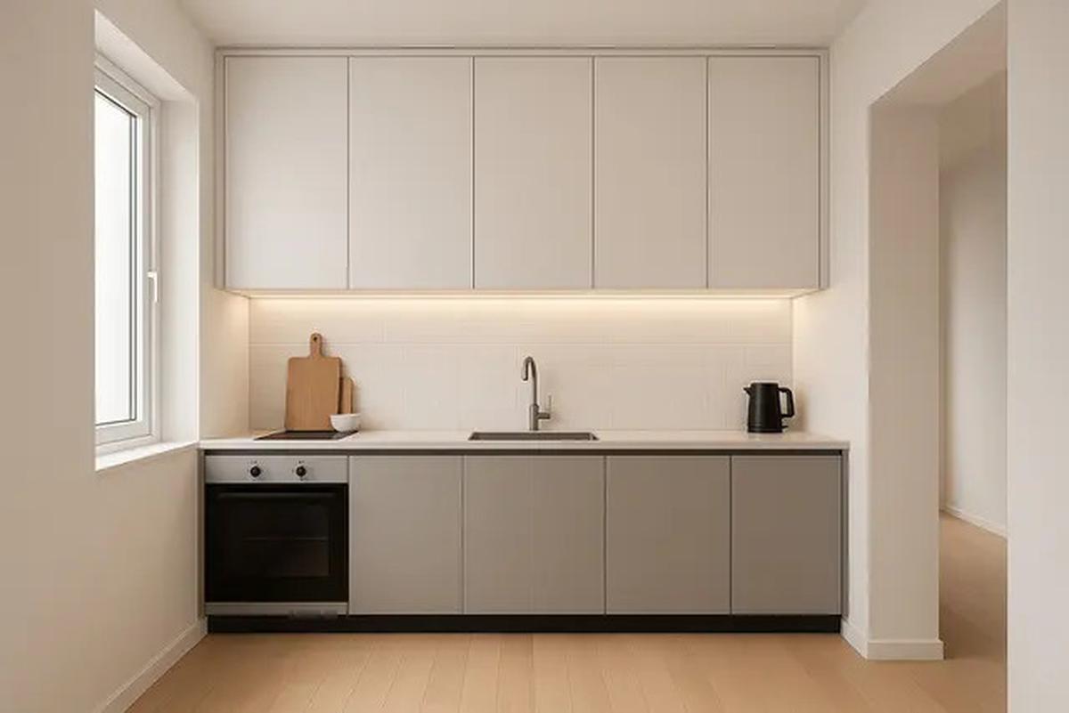 10 Model Dapur Sempit dengan Kabinet Minimalis 2025, Bikin Rumah Mungil Lega