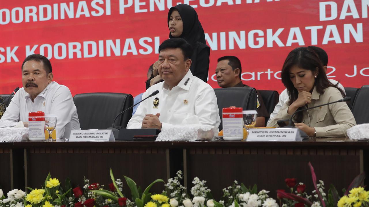 Menko Polkam paparkan capaian Desk Koordinasi Pencegahan Korupsi dan Perbaikan Tata Kelola
