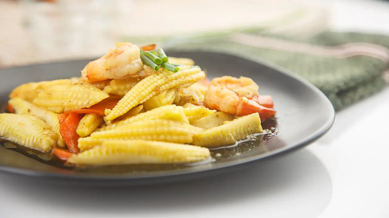 Tumis Baby Corn
