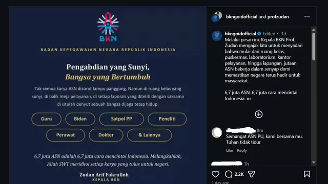 Pesan Untuk ASN