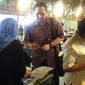 James Johannes , salah satu peserta lelang barang pejabat. (Liputan6.com/Fiki A)