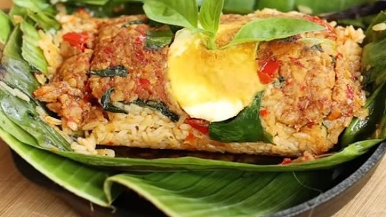 4. Resep Nasi Bakar Tempe