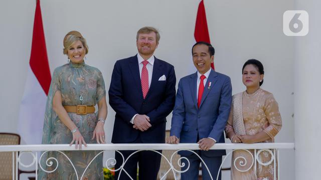Jokowi Terima Kunjungan Raja dan Ratu Belanda
