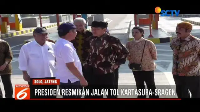 Ini Satu Keinginan Jokowi Usai Tol Kartasura-Sragen Diresmikan