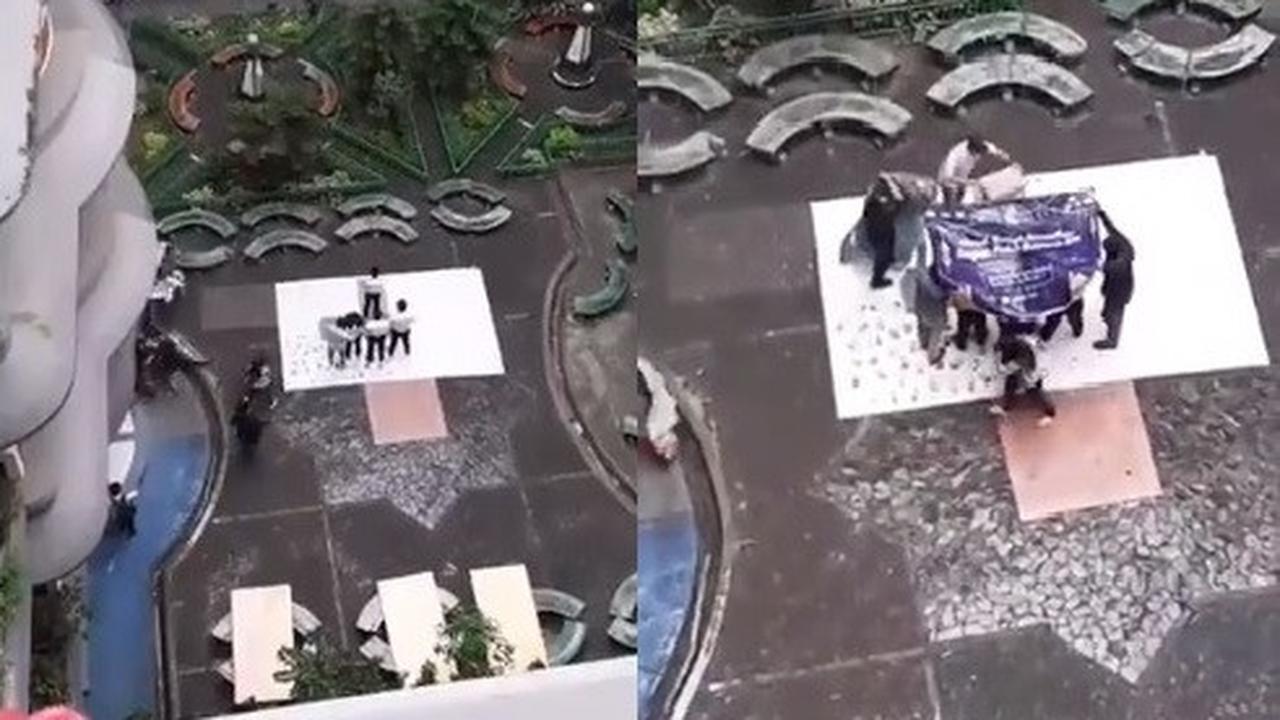 video viral panitia ospek payungi maba