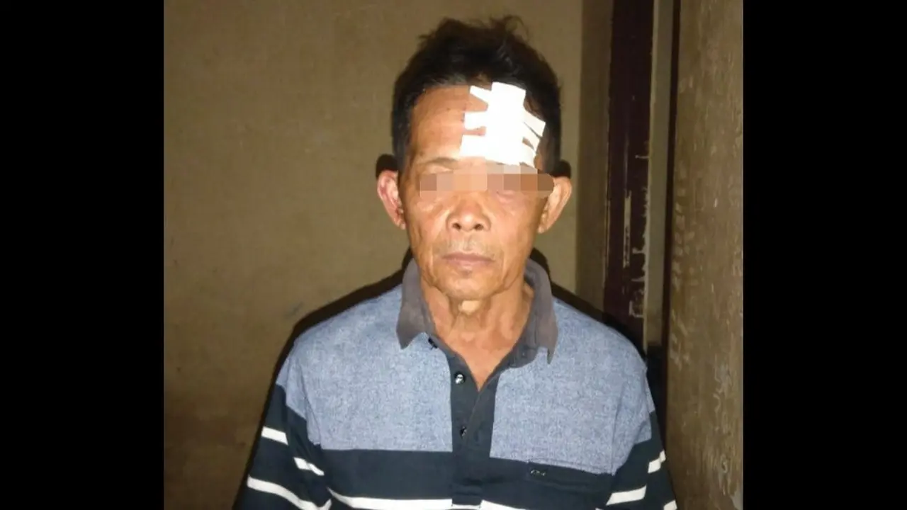 Cekcok Batas Tanah, Pria di Way Kanan Bacok Kepala Saudara hingga 7 Kali