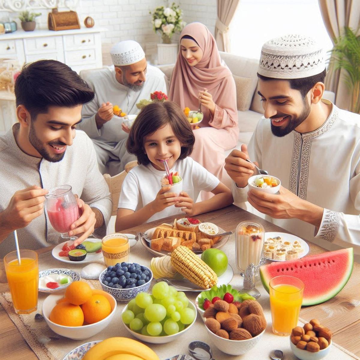 Ilustrasi Buka Puasa