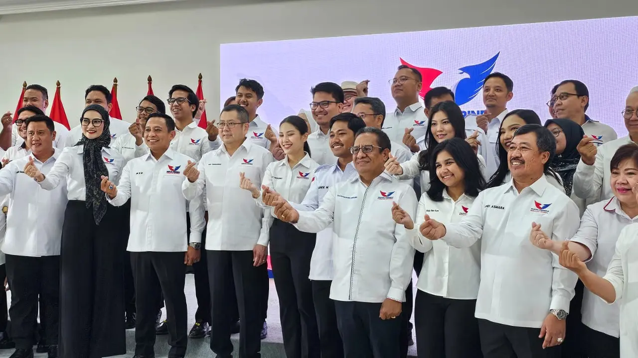 Ketua Umum Partai Perindo Angela Tanoesoedibjo melantik pengurus baru DPP Partai Perindo periode 2024-2029, Rabu (11/12/2024) (Istimewa)