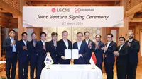 Sinar Mas menjalin kemitraan strategis dengan LG CNS Co Ltd (LG CNS), sebuah perusahaan penyedia pusat data, layanan TI, solusi cloud, dan spesialis transformasi digital Asal Korea Selatan. (Dok Sinar Mas)