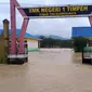 Banjir melanda Kabupaten Dharmasraya, Jumat 910/3/2023). (Liputan6.com/ Dok. Pemkab Dharmasraya)