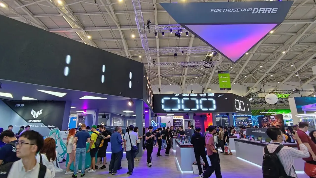 The ROG Lab di ajang Computex 2025. Credit: Asus