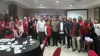 Kemenora menggelar kegiatan Komunikasi, Informasi, dan Edukasi (KIE) Suporter ke-10 di Bali, Rabu (1/10/2025). (Dok. Kemenpora