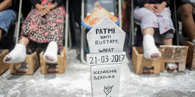 20170322-Lanjutkan Perjuangan Bu Patmi, Delapan Aktivis Semen Kaki-Fanani