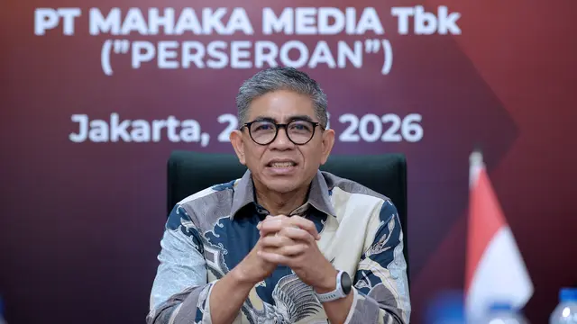 Direktur Utama PT Mahaka Media Tbk (ABBA) Adrian Syarkawi. (Dok mahakaX)