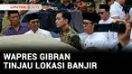 Wakil Presiden RI, Gibran Rakabuming meninjau kondisi warga perumahan Ciledug Indah, Tangerang, Banten, pascadilanda banjir. Gibran berjanji akan mencarikan solusi.