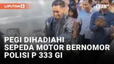 Pegi Setiawan Terima Sepeda Motor Bernopol Cantik dari Pengusaha Durian Tasikmalaya
