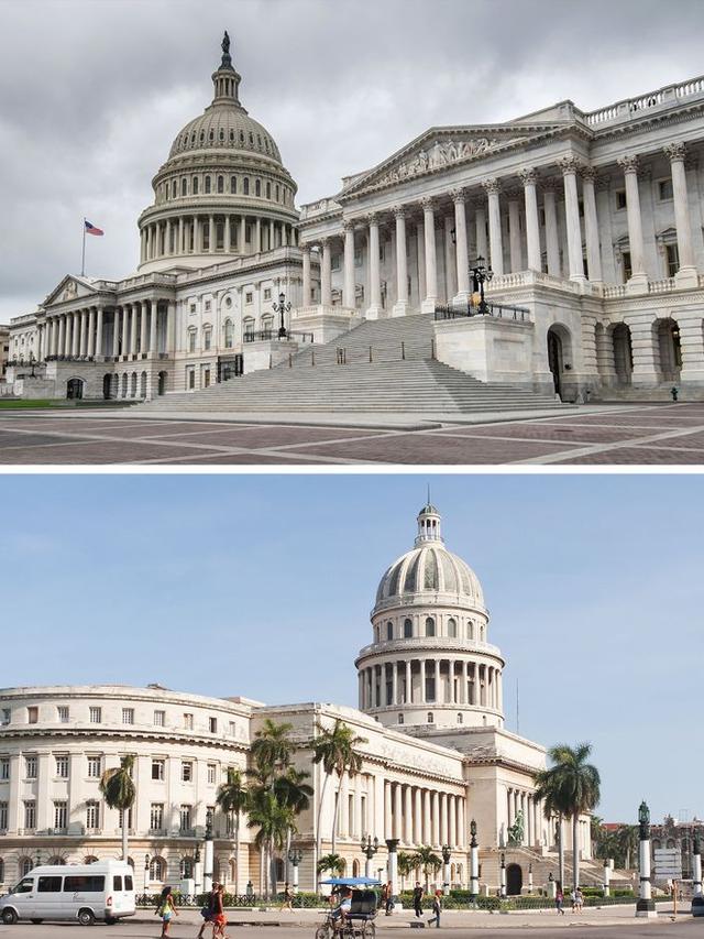 7 Potret Bangunan Ikonik Dunia Ini Punya Kembaran di Tempat Lain