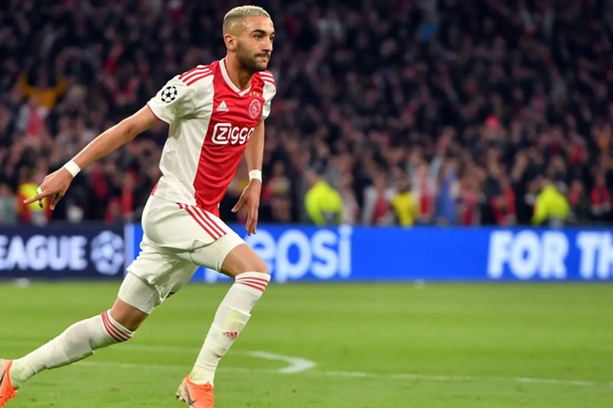 Winger Ajax Amsterdam, Hakim Ziyech.