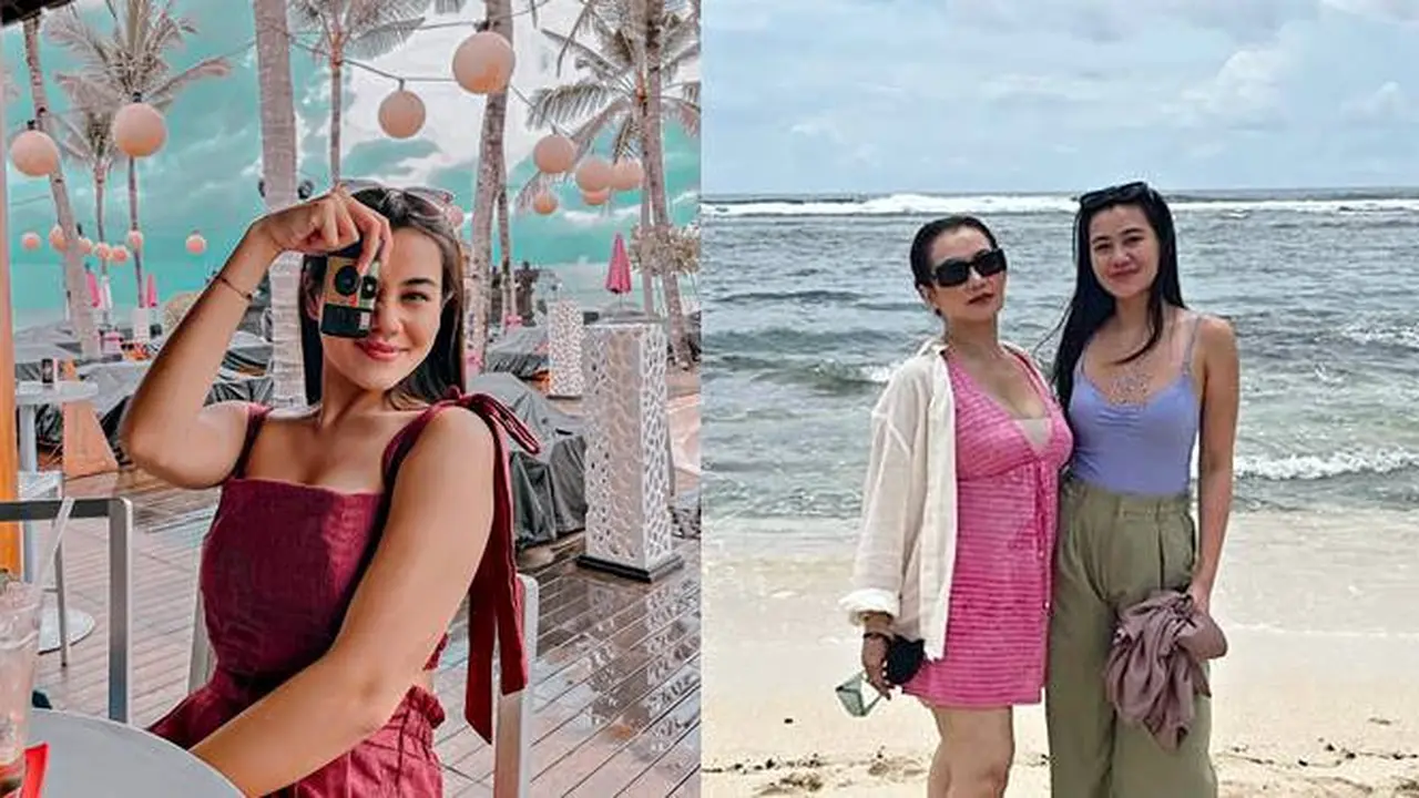 Selalu Tampil Kompak, Ini 6 Potret Liburan Reza Artamevia dan Aaliyah Massaid ke Bali