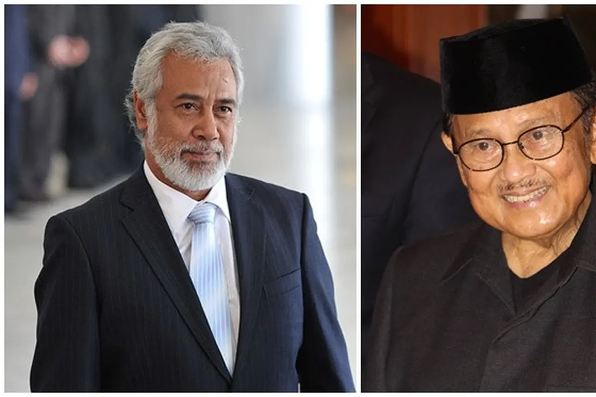 Kebersamaan Xanana Gusmao Cium Kening Saat Datang Menjenguk BJ Habibie Ini Bikin Haru