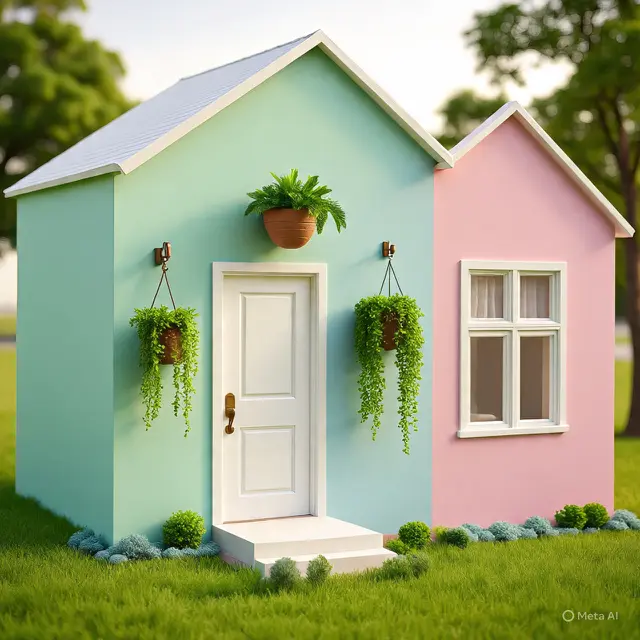 Model Depan Rumah di Gang yang Serba Instagramable