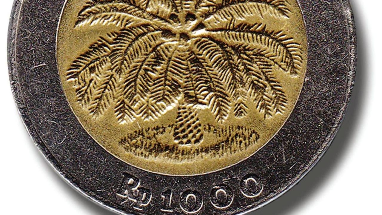 Kemudian, setelah dijajah Belanda pada tahun 1600 hingga 1942 M, koin perak Belanda, Rijksdaalder, menjadi alat tukar standar di Indonesia.