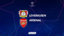 Cover Bayer Leverkusen vs Arsenal - Champions League. (Bola.com/Gregah Nurikhsani)