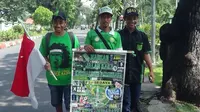 Lewati 20 Kota, Bonek Nazar Persebaya Akhirnya Tiba di Surabaya