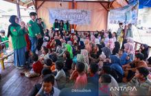 Mahasiswa Unsri Hadirkan Pojok Literasi Digital di Aceh Tamiang, Bangkitkan Semangat Belajar Anak Pascabencana