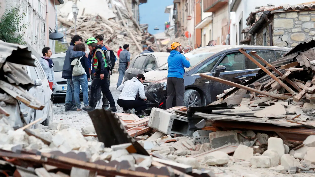 20160824-Gempa 6,2 SR di Italia Telan Enam Korban Jiwa-Italia