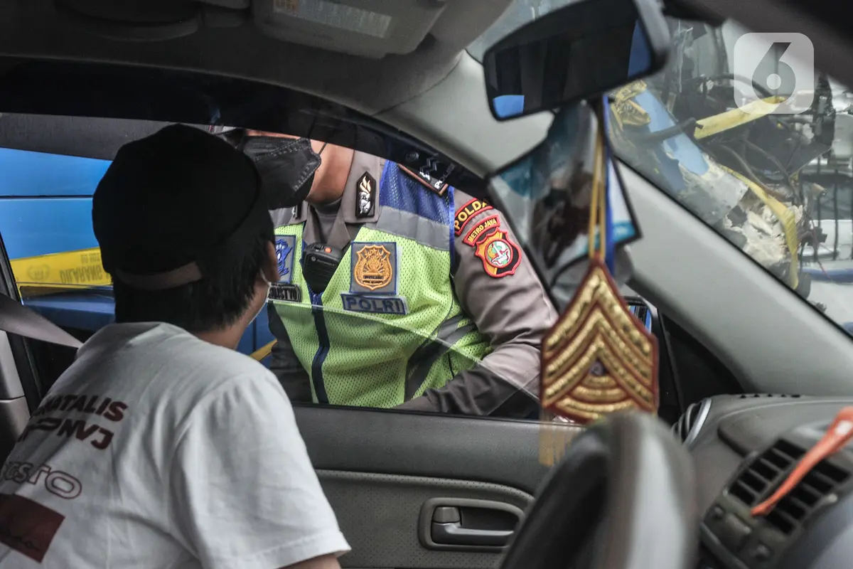 Pemberlakuan Sanksi Tilang Pelanggar Ganjil Genap