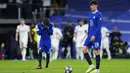 Akan tetapi,  Real Madrid harus berjuang menjaga keunggulan ini saat bertamu ke kandang Chelsea pada leg kedua nanti. (AP Photo/Manu Fernandez)