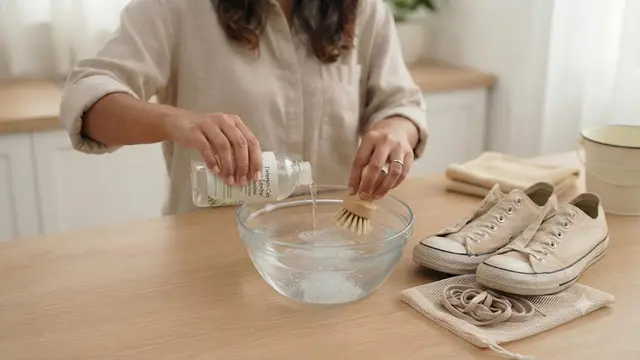 Cara Tepat Mencuci Sepatu Kanvas