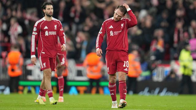 Foto: Raut Frustasi Para Penggawa Liverpool setelah Babak Belur Dihajar PSV di Liga Champions