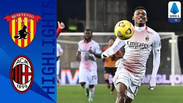 Berita Video AC Milan kalahkan Benevento 2-0