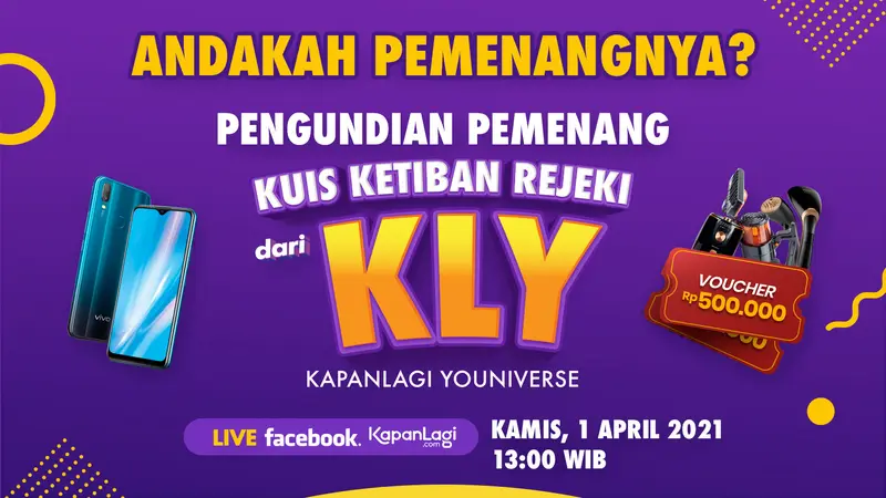 Pengundian Pemenang Ketiban Rejeki dari KLY. (Liputan6.com)