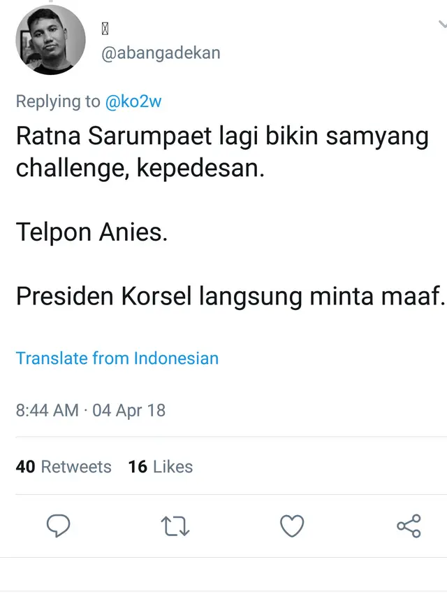 [Bintang] Ratna Sarumpaet