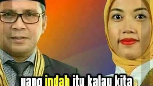 Pasangan Pilkada Makassar, Danny Pomanto- Indira (Liputan6.com/ Eka Hakim)